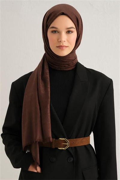 Armine Viscon Kazayağı Desen Şal 09