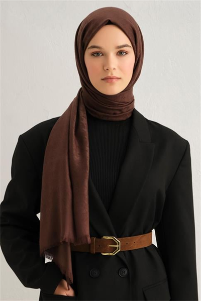 Armine Viscon Kazayağı Desen Şal 09