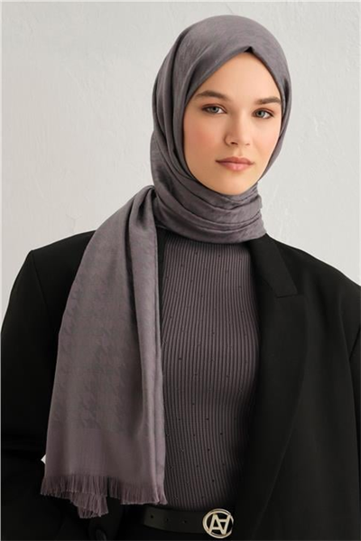 Armine Viscon Kazayağı Desen Şal 11
