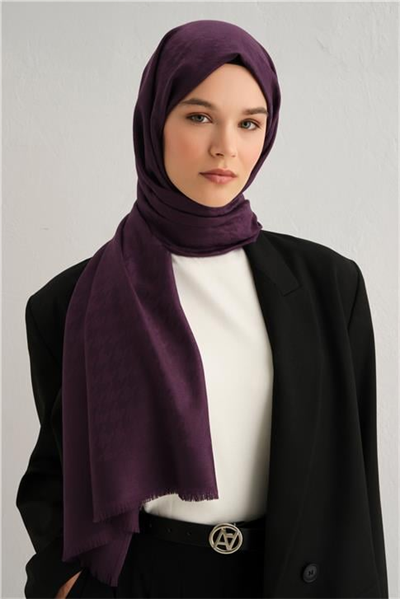 Armine Viscon Kazayağı Desen Şal 13