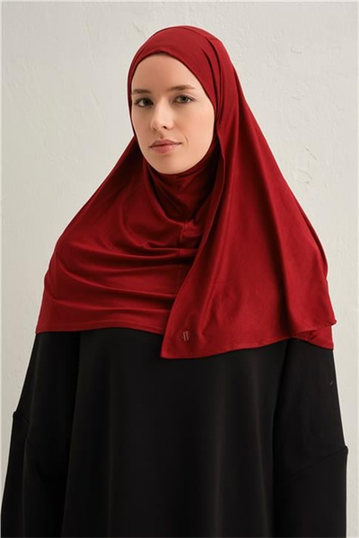 Armine Viskon Türban Şal BORDO