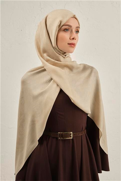 Armine Woolair Dalga Monogram Şal 1 04