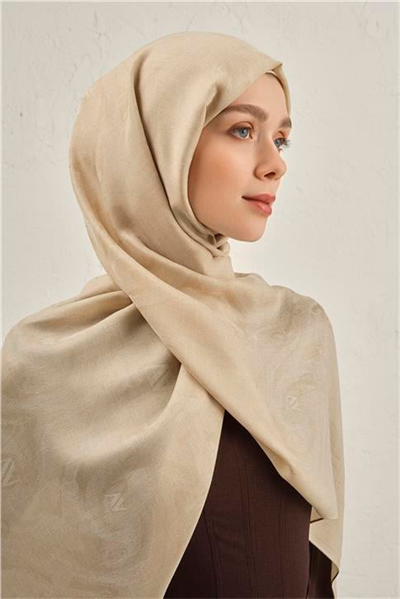 Armine Woolair Dalga Monogram Şal 1 04