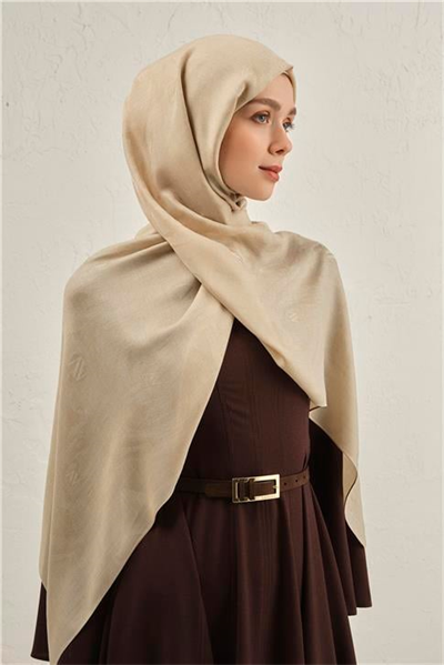 Armine Woolair Dalga Monogram Şal 1 04
