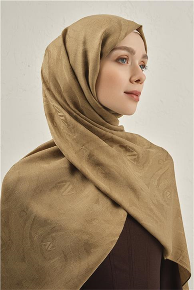 Armine Woolair Dalga Monogram Şal 1 10