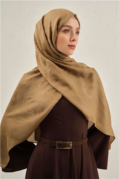 Armine Woolair Dalga Monogram Şal 1 10