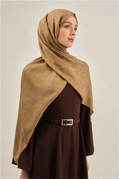 Armine Woolair Dalga Monogram Şal 1 10
