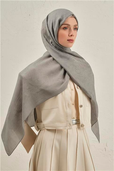 Armine Woolair Dalga Monogram Şal 1 20