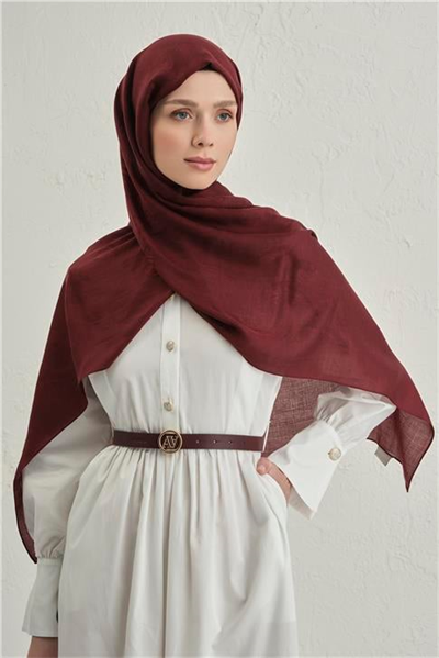 Armine Woolair Dalga Monogram Şal 1 32