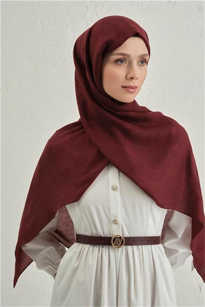 Armine Woolair Dalga Monogram Şal 1 32