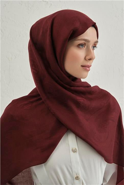 Armine Woolair Dalga Monogram Şal 1 32