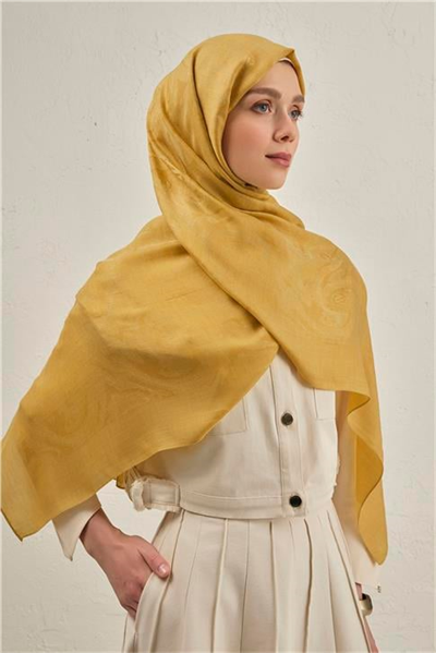 Armine Woolair Dalga Monogram Şal 1 71