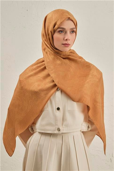 Armine Woolair Dalga Monogram Şal 1 72