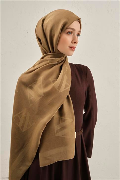 Armine Woolair Harf Monogram Şal 2 10