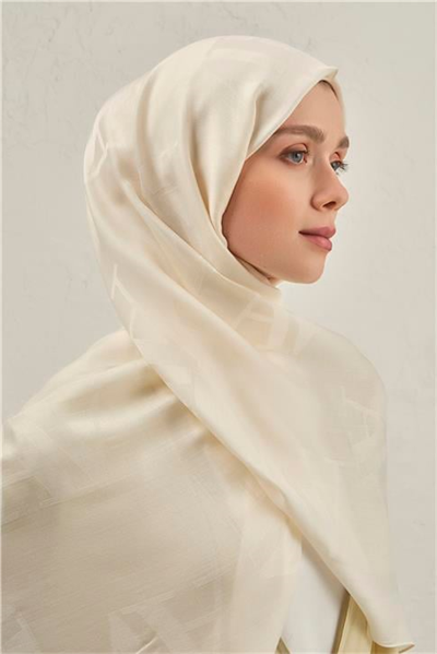 Armine Woolair Harf Monogram Şal 2 39