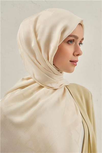 Armine Woolair Harf Monogram Şal 2 60