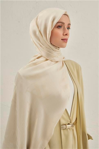 Armine Woolair Harf Monogram Şal 2 60