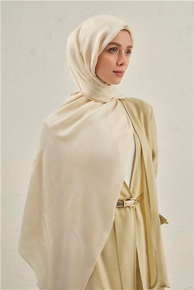 Armine Woolair Harf Monogram Şal 2 60