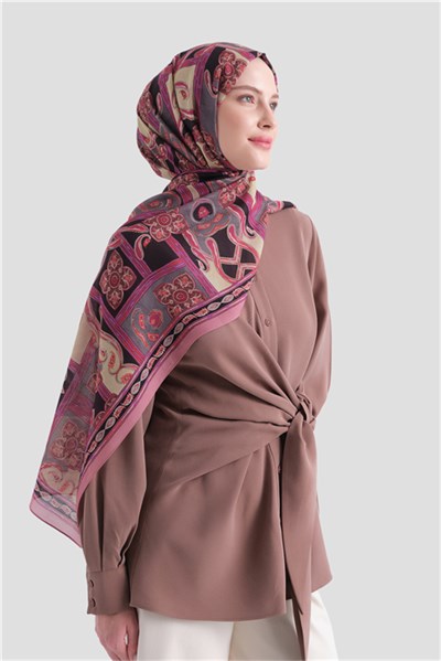 Armine Yün İpek Harmony Şal 5517 34
