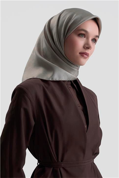 Jakarlı İpek Eşarp 2001D 19