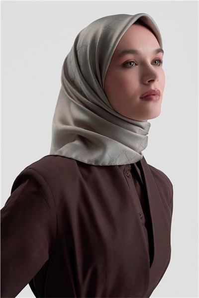 Jakarlı İpek Eşarp 2001D 19