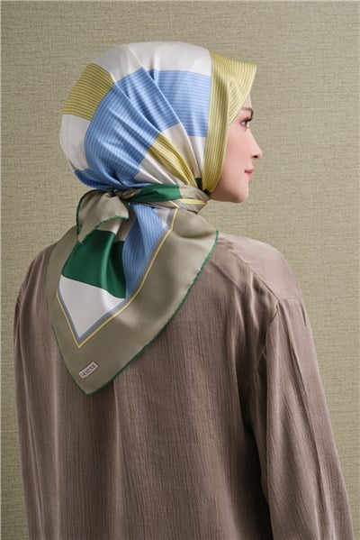 Armine Saf İpek Twill Eşarp 9610D 87