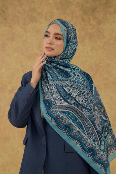 İpekhan Soft Şal Gök Mavi 3053-02