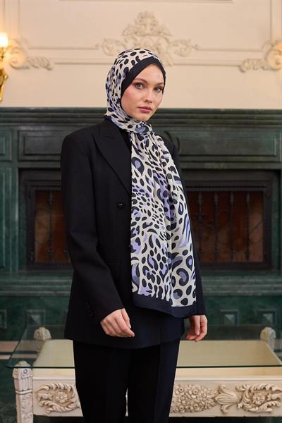 İpekhan Soft Şal Krem Lila 3050-10