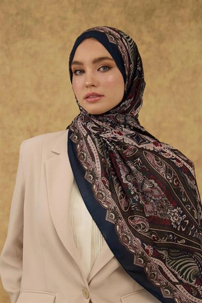 İpekhan Soft Şal Lacivert 3052-09