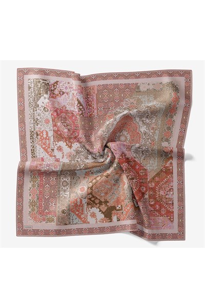 Monare Eşarp Modern Yavruağzı 90x90