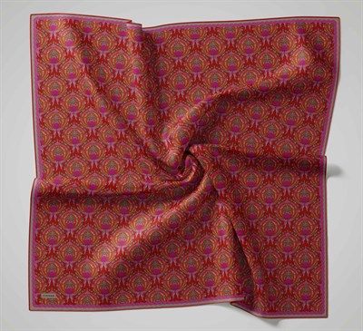 Monare Eşarp Tomurcuk Kırmızı 90x90
