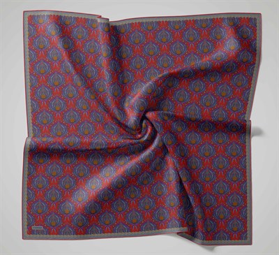 Monare Eşarp Tomurcuk Morcivert 90x90