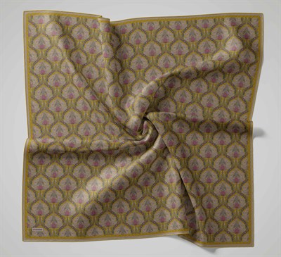 Monare Eşarp Tomurcuk Olive 90x90