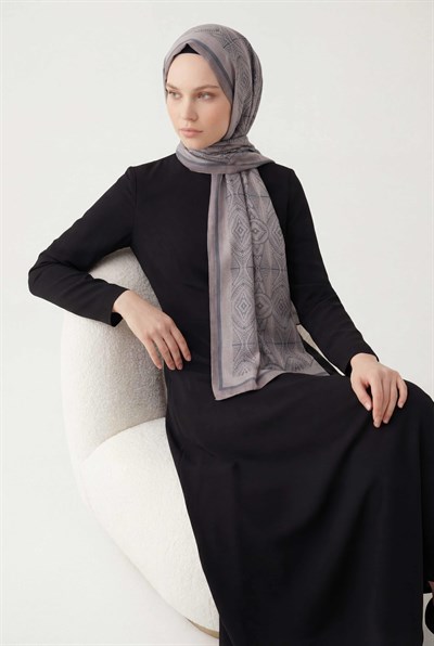 Nature Desen Soluk Lila 75X195 Soft Şal