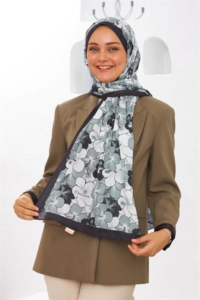 Nature Gardenya Soft Şal Koyu Gri 3034-08