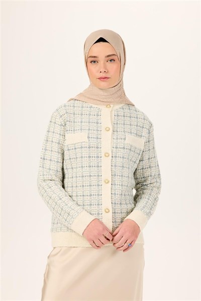 Pamuk Polyester Liva Şal Bej Dokulu Nefes Alan Doğal Yapılı 90x200
