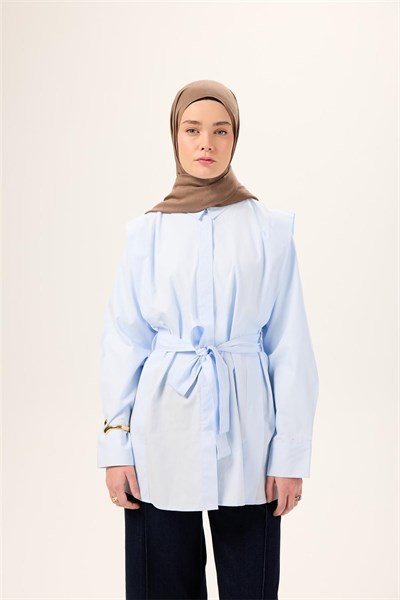 Pamuk Polyester Liva Şal Koyu Vizon Düz Dokulu Tok Duruşlu 90x200