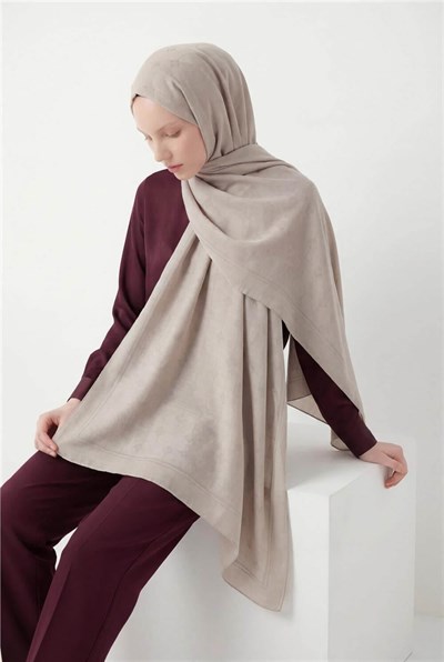 Pamuk Polyester Liva Şal Taş Nefes Alan Dokulu Kaymaz 90x200