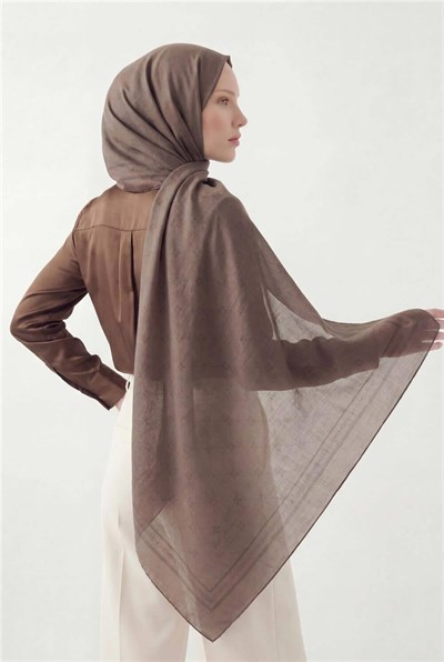 Pamuk Polyester Liva Şal Vizon Nefes Alan Dokulu 90x200