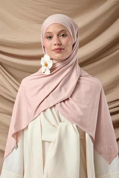 Premium Penye Şal 65002-13 Pudra