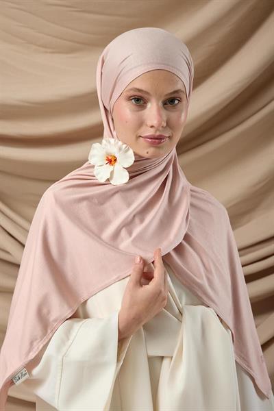Premium Penye Şal 65002-13 Pudra