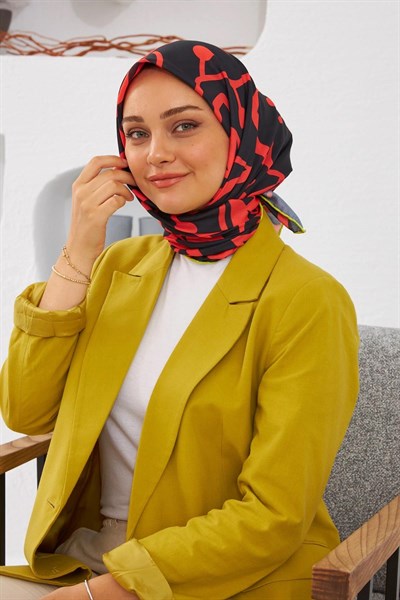 Relax Geometrik Soft Eşarp