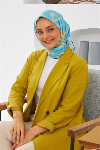 Relax Geometrik Soft Eşarp