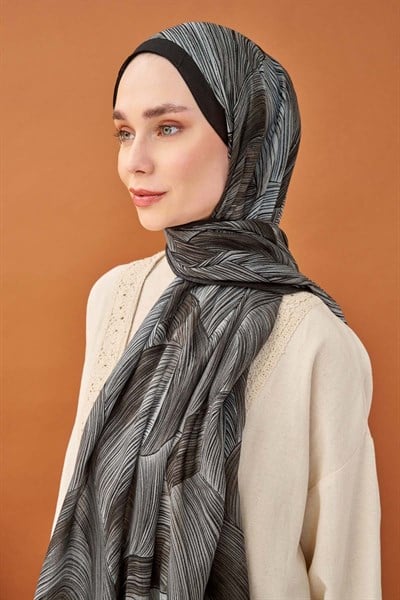 Riva Şal Tencel Flow Acı Kahve