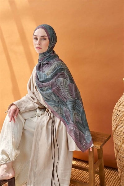 Riva Şal Tencel Flow Lavanta