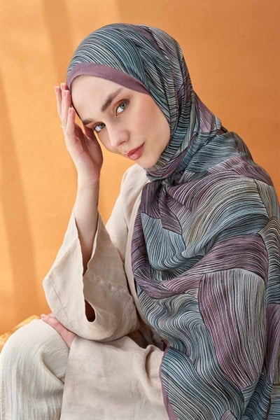 Riva Şal Tencel Flow Lavanta