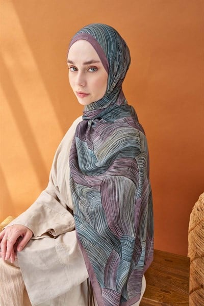 Riva Şal Tencel Flow Lavanta