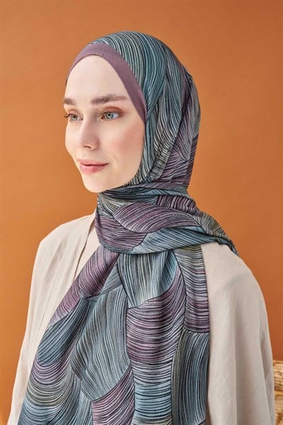 Riva Şal Tencel Flow Lavanta