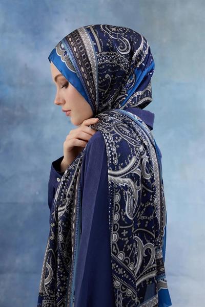 Saks Hint Vual Şal - 5005-11