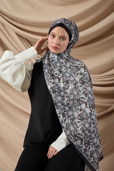 Silk Home Desenli Soft Şal 70021-15